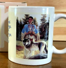 Vintage Coffee Mug Leanin' Tree Glassware Kitchen Serveware 1992 picture