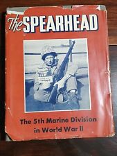 COLLECTIBLE VINTAGE BOOK-THE SPEARHEAD - THE 5th MARINE DIVISION IN WORLD WAR II picture