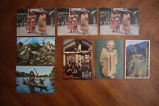 VTG Lot 5 Peru Postcard 70s Peruvian Amazon Yagua Indians Carlin Restaurant Lima picture