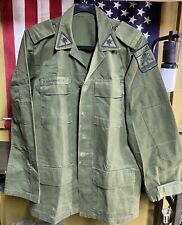 Very Rare Mexican Army SEDENA Retro 80s Ejercito Mexicano Uniform Top Size Large picture