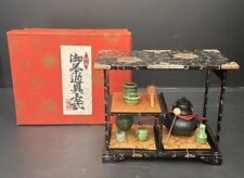 Vintage Japanese Hina doll Hinamatsuri Miniature Tea utensils Doll house picture