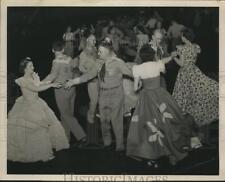 1950 Press Photo Square Dancing - nex89296 picture