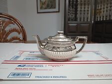 Georgian Gibson's England Gilded Silver & Ivory Teapot picture