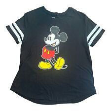 Mickey Inc Mickey Mouse Black T Shirt Disney Parks Size 1X picture