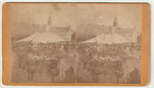 JAFFREY NEW HAMPSHIRE - AUG. 20, 1873 - CENTENNIAL VIEW - CELEBRATION/CROWD/TENT picture