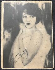 1920s W628 KASHIN MOTION PICTURE STARS LARGE CORINNE GRIFFITH CARD POOR picture