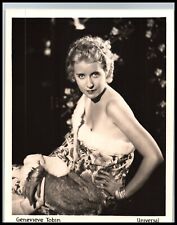 Hollywood Beauty GENEVIEVE TOBIN STUNNING PORTRAIT 1930s STYLISH POSE Photo 754 picture