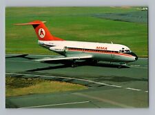 Aviation Airplane Postcard MacRobertson Miller MMA Airlines Fokker F28 R6 picture