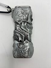 Smokezilla Pewter Crush & Smell Proof Metal Cigarette Saver picture