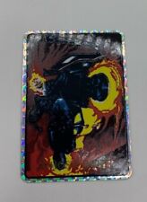 1992 Marvel Masterpieces Ghost Rider Vending Prism Sticker Card Rare picture