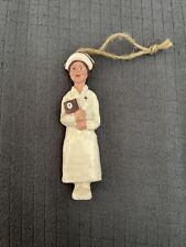 VINTAGE KURT ADLER RARE STYLE NURSE WITH BOOK +CROSS ORNAMENT HARD TO FIND STYLE picture