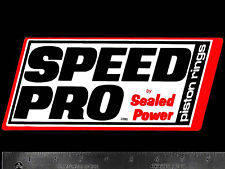 SPEED PRO Piston Rings - Original Vintage 1970's 80’s Racing Decal/Sticker B picture