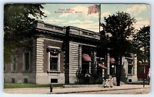 Postcard MI 1911 Battle Creek Post Office J5 picture