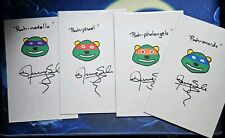 TERRY SALA Writer of Do You Pooh X4 TMNT Teenage Mutant Ninja Turtles Sketches picture