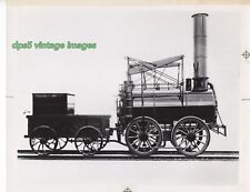 Stourbridge Lion Steam Locomotive Train Railroad Engine Pic 8x10 B&W picture