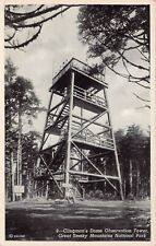 RPPC Clingman's Dome Observation Tower Smoky Mountains Photo Postcard L2 picture