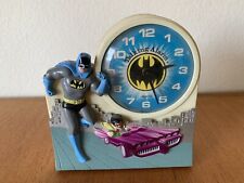 Vtg 1974 Batman & Robin Talking Alarm Clock Janex Corp DC Comics—Parts/Repair picture