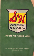 Vintage 1962 S & H Green Stamps Sperry Hutchinson Coupon Saver Booklet Complete picture