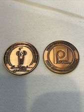 Publix Pin collectible Publix Coin Howard Jenkins Jr Ed Crenshaw 2 set picture