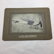 Early 1913 Nieuport Monoplane Cabinet Card Photo Airplane Flight picture