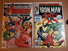 marvel comic lot,(2) books avengers 161/ironman 133 featuring-Antman picture
