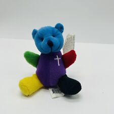 Color of Faith TEDDY BEAR Children's Religious Plush Toy Plushie 4.5