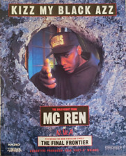1992 MC REN ORIGINAL (UNFRAMED) debut former NWA magazine PROMO AD 11 X 13 3/4 picture