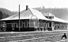 Railroad Train Station Depot Alcoa Tennessee TN Reprint Postcard picture