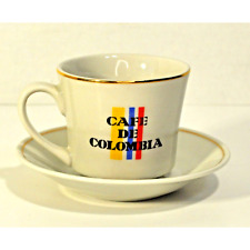 Corona Royal Extra Cafe De Columbia Coffee 5oz Cup & Saucer picture