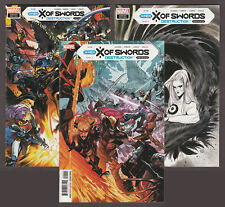 X of SWORDS: Destruction #1 (x3) #1A,#1D, #1G (2020) 3 Issue Lot (9.2-9.6) picture