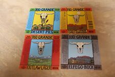 4 Different Rio Grande Brewing Beer Labels New Mexico picture