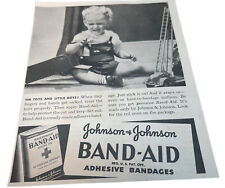 Vintage 1939 Band-Aid Print Ad 5” X 6.5” C .05 picture