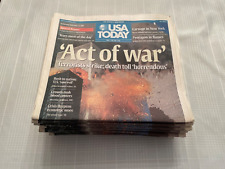 9/11 Newspaper USA Today “Act of War” picture