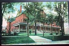 Vintage Postcard 1909 Home for Aged Couples Sunset Avenue Utica New York picture