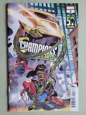 Champions Vol. 7 #5 (Man-Thing VARIANT Cover; Outlawed) picture