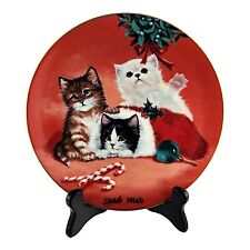Santa's Special Gift By Sadako Mano Hackett American Christmas Plate Porcelain picture