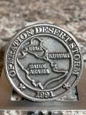 Oklahoma National Guard Coin Medal Desert Shield Desert Storm picture