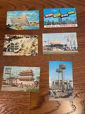New York World's Fair 1964-1965 Lot of 6 Postcards  picture