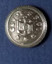 Bb CLYDE LINE  Steamship UNIFORM BUTTON small nickel 1926 die picture