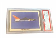 Space-Pak Military trading card PSA 8 vtg #4 Goose Missile Fairchild jet engine picture