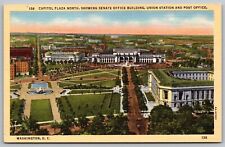 Capitol Plaza North Sente Office Building Union Station Post Office Postcard picture