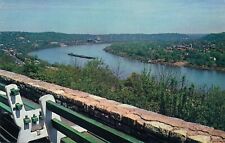 Eden Park View of Ohio River at Cincinnati vintage unposted picture
