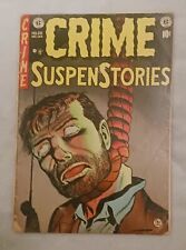CRIME SUSPENSTORIES #20 GD/VG USED IN SOTI CLASSIC HANGING COVER ICONIC HORROR  picture