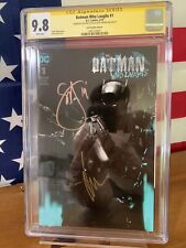 Batman Who Laughs #1 CGC 9.8 SS NM+ DOUBLE SIGNED Jock & Snyder picture