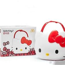 New Sanrio Hello Kitty Kawaii Cartoon Mcdonalds Vehicle Shopping Basket Storage picture