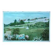 Vintage Michigan Postcard - The Old Fort at Mackinac Island 13011 picture