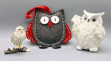 set of 3 Owls picture
