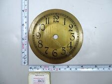 ORIGINAL BRASS COLORED METAL DIAL 3 15/16″ OR 10 CM WIDE picture