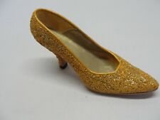 1999 JUST THE RIGHT SHOE GOLDEN STILETTO #25045 picture