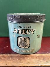 Vintage Tucketts Abbey Tobacco Tin picture